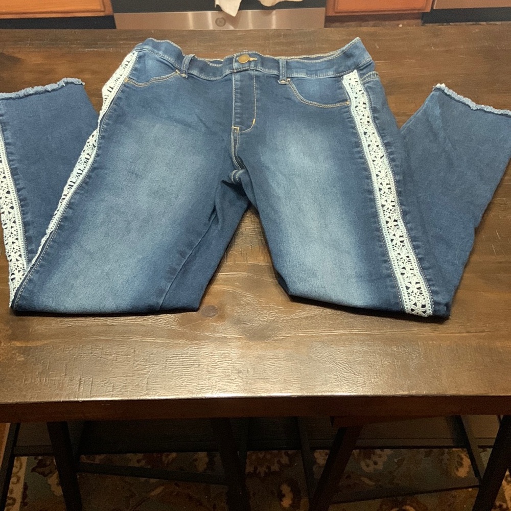 Wonder Nation Side Laced Jeans